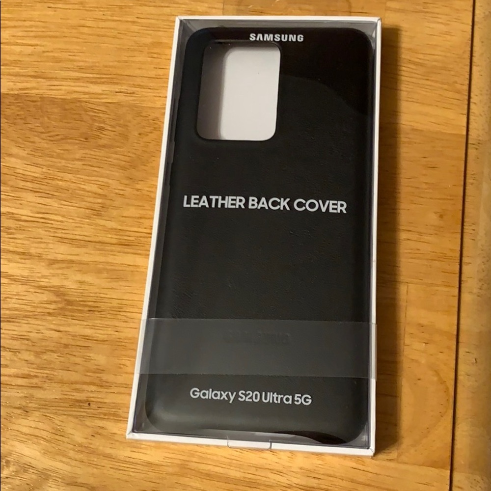 Samsung Galaxy S20 Ultra 5g Leather back Case